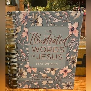 The Illustrated Words of Jesus for Women: A Devotional Coloring Book - New
